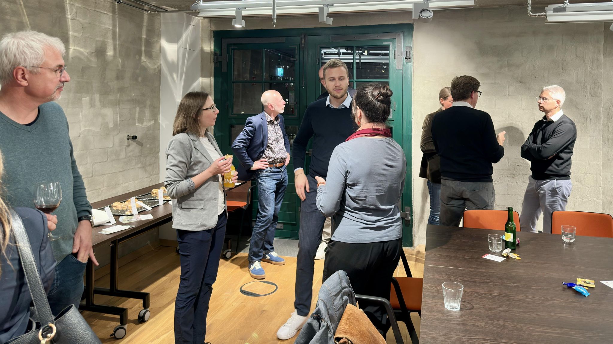 Networking nach dem Vortrag